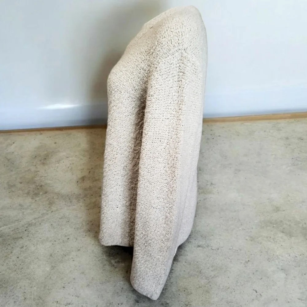 J. Crew Sweater Vintage Womens Cream S Wool Blend Cozy V-Neck Relaxed Pullover